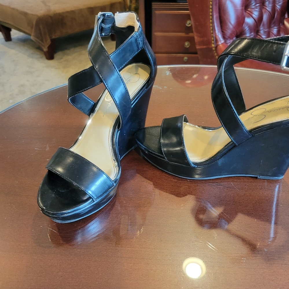 Jessica Simpson wedges